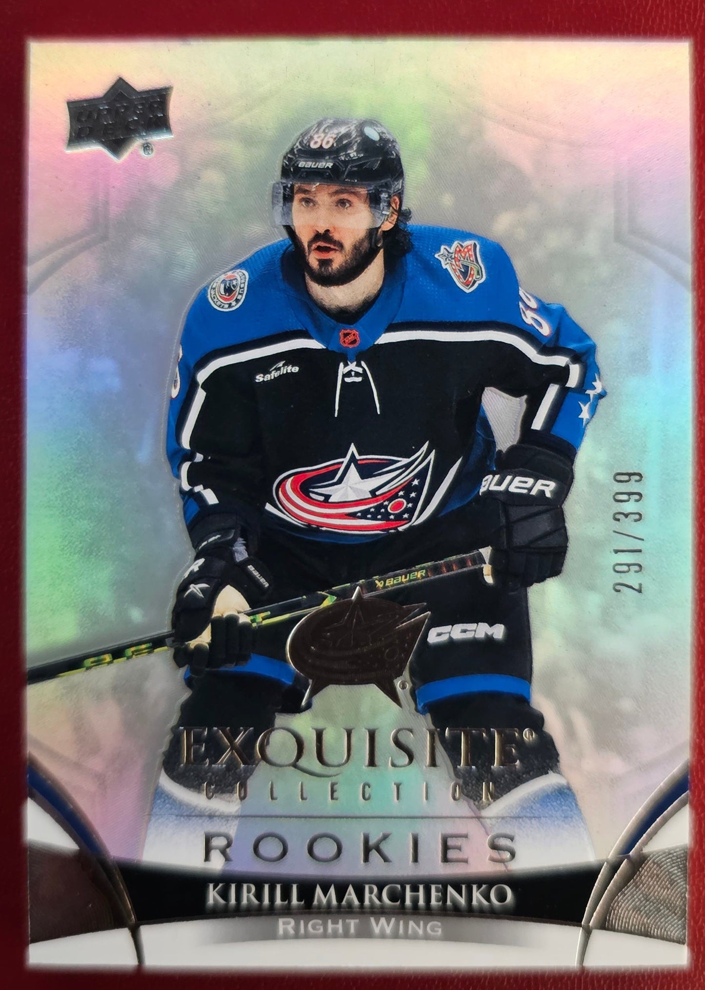 Kirill Marchenko Exquisite Collection Rookies /399 - 2022/23 Black Diamond