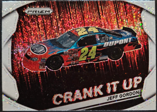 Jeff Gordon Crank It Up White Sparkle - 2022 Prizm Racing