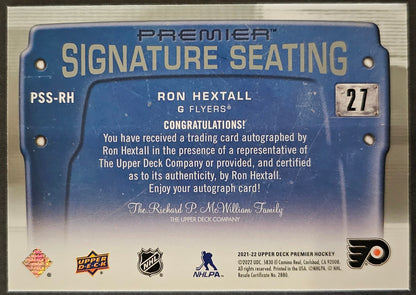 Ron Hextall Premier Signature Seating Auto - 2021/22 Premier