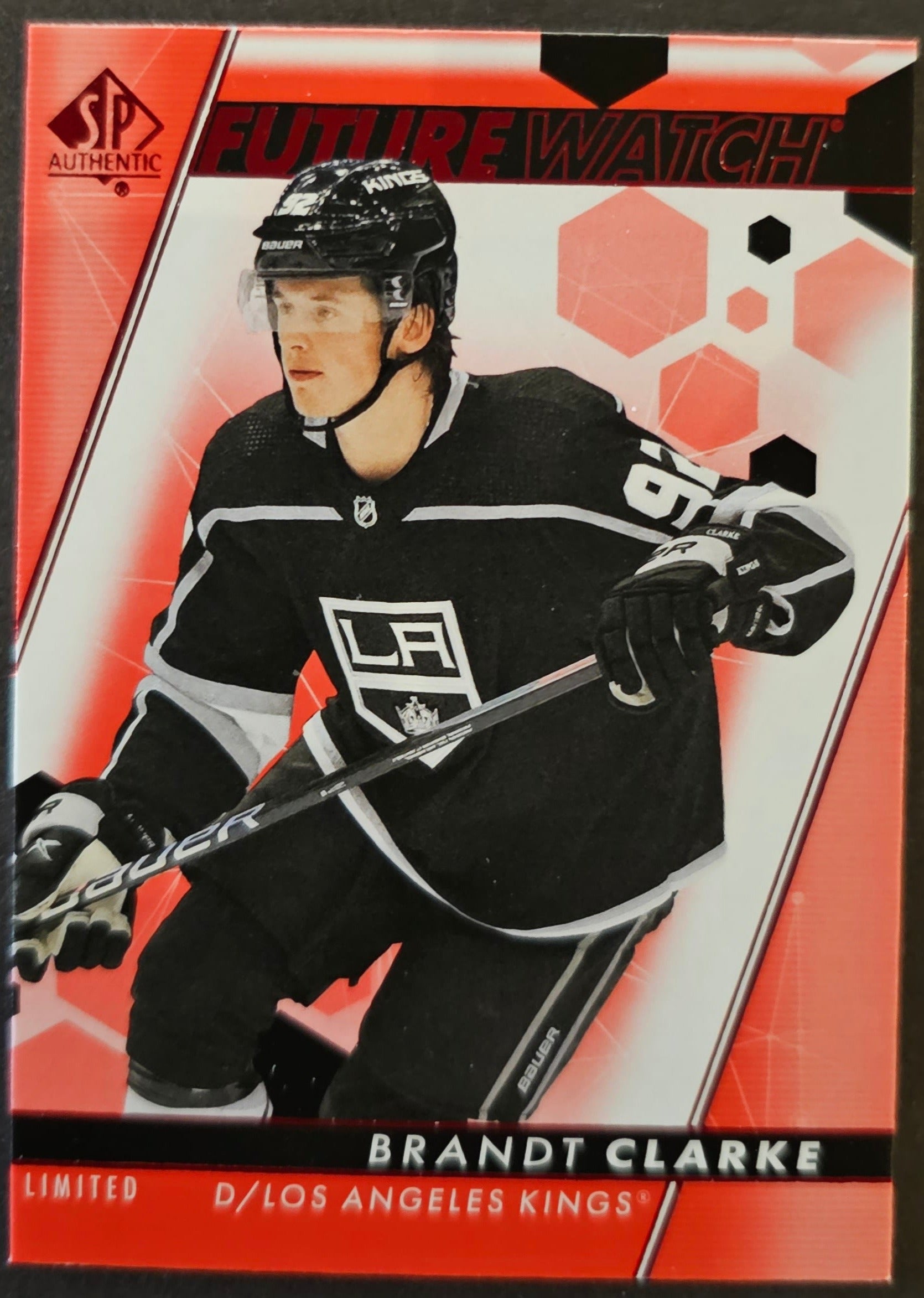 Brandt Clarke Future Watch Red Parallel - 2022/23 SP Authentic 