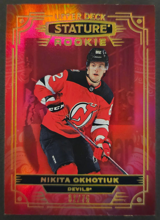 Nikita Okhotiuk Stature Red /75- 2022/23 Stature