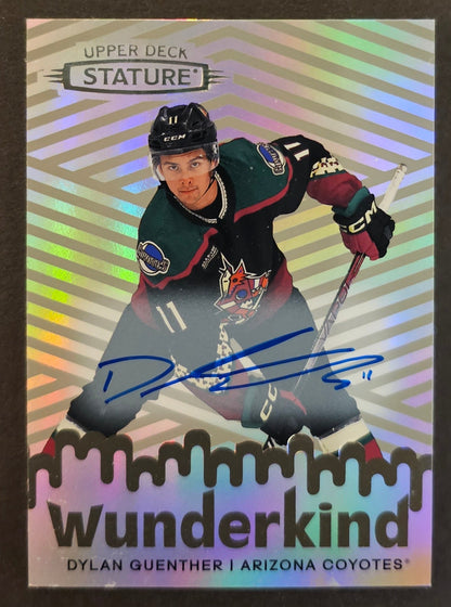 Dylan Guenther Wunderkid Rookie Auto - 2022/23 Stature