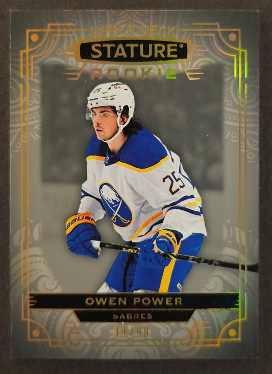 Owen Power Rookie Photo Variant /99 - 2022/23 Stature