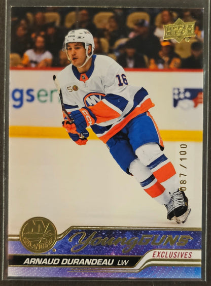 Arnuad Durandeau Young Guns Exclusives /100 - 2023/24 Series 1