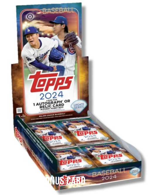 2024 Topps Baseball Update Series Hobby Box