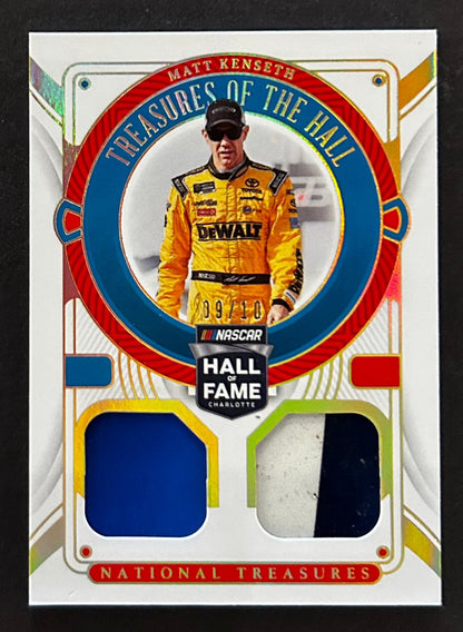 Matt Kenseth Treasures of the Hall /10 - 2023 Panini National Treasures 