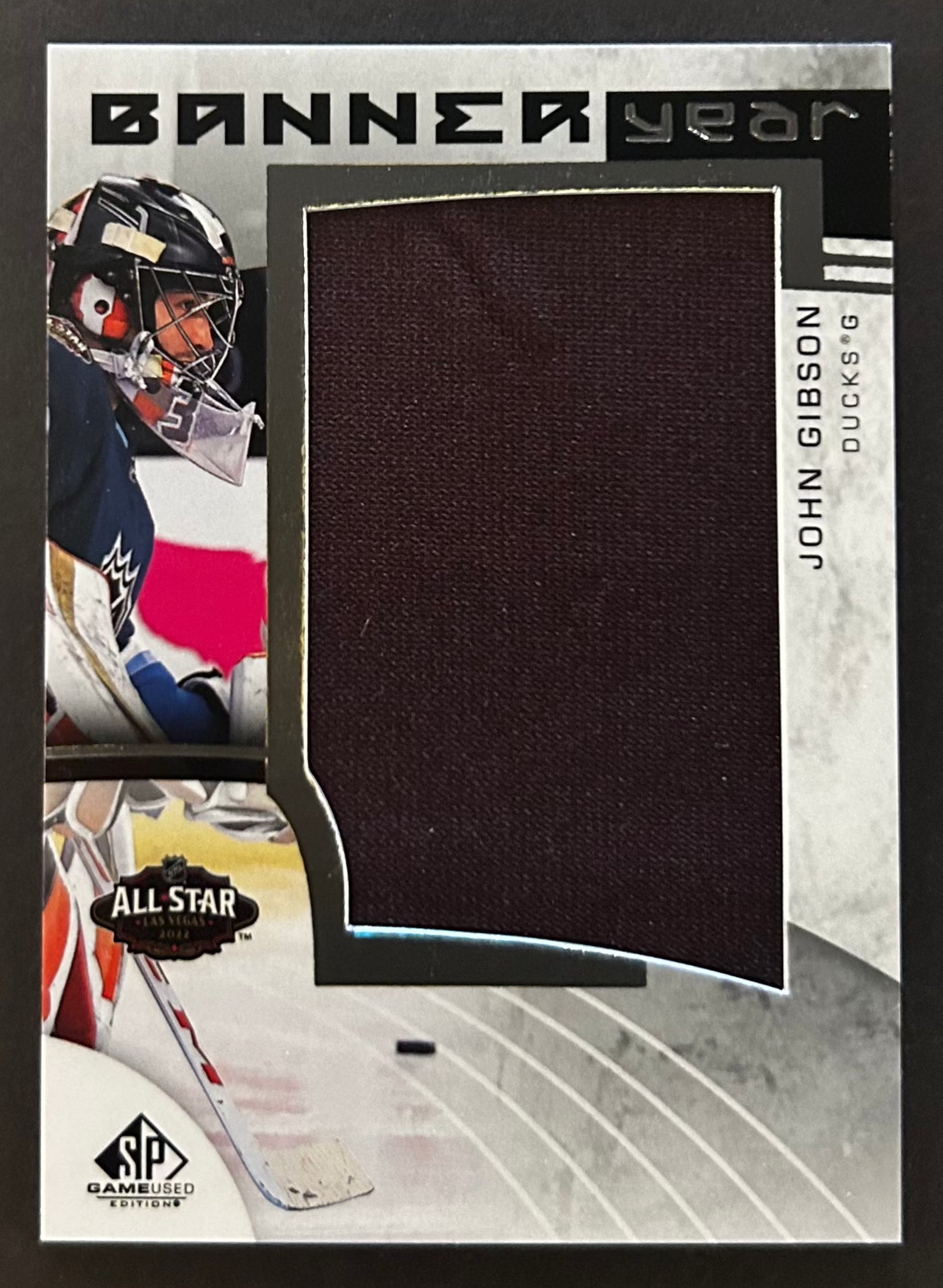 John Gibson All Star Banner Year - 2022/23 SP Game Used