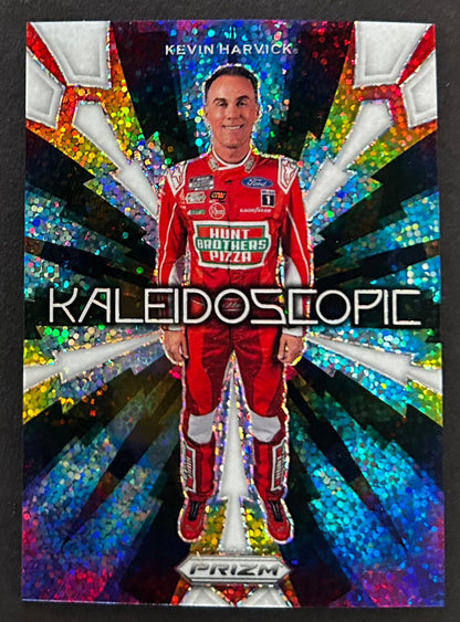 Aric Almirola Kaleidoscopic White Sparkles - 2023 Panini Prizm Racing