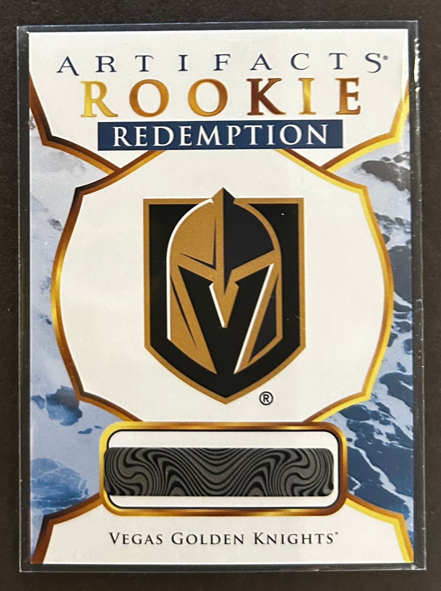 Jiri Patera Vegas Golden Knights Rookie Redemption Card - 2023/24 Artifacts