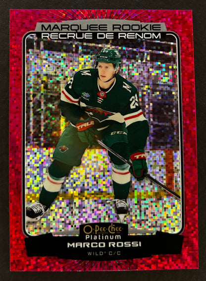 Marco Rossi Marquee Rookie Violet Pixels /299 - 2022/23 O-Pee-Chee-Platinum 