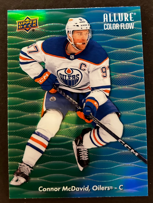 Connor McDavid Color Flow Green / Blue - 2023/24 Allure