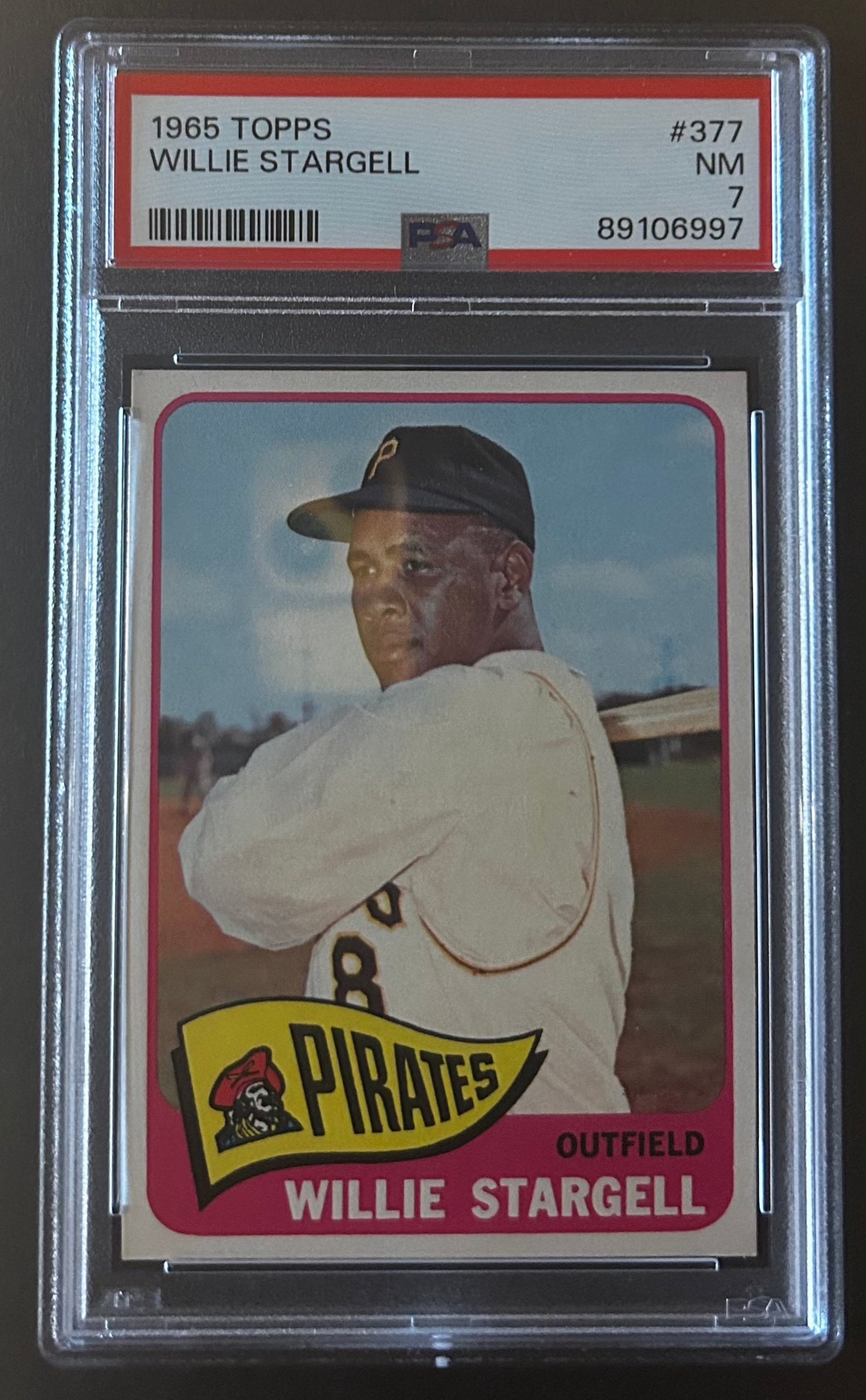 Willie Stargell - PSA 7 - 1965 Topps