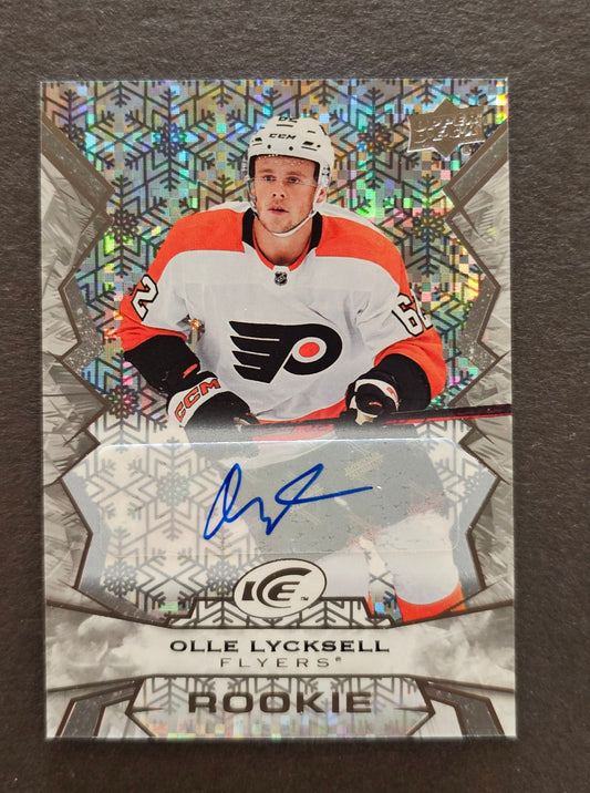 Olle Lycksell Rookie Auto Snowflake - 2022/23 Ice