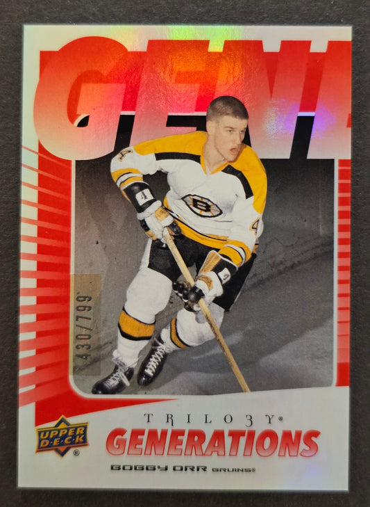 Bobby Orr Generations Red /799 - 2023/24 Trilogy