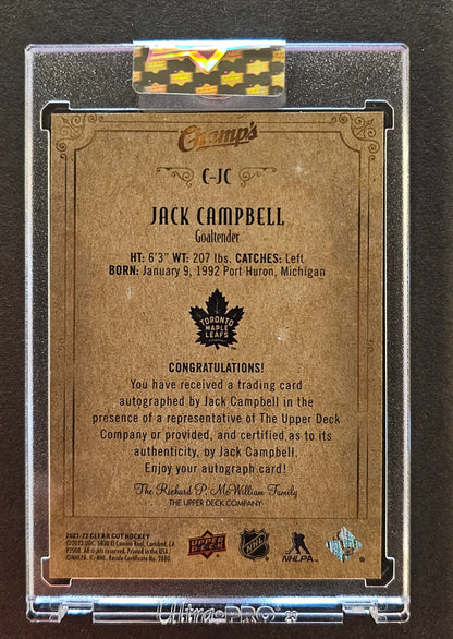 Jack Campbell Champs Auto - 2021/22 Clear Cut