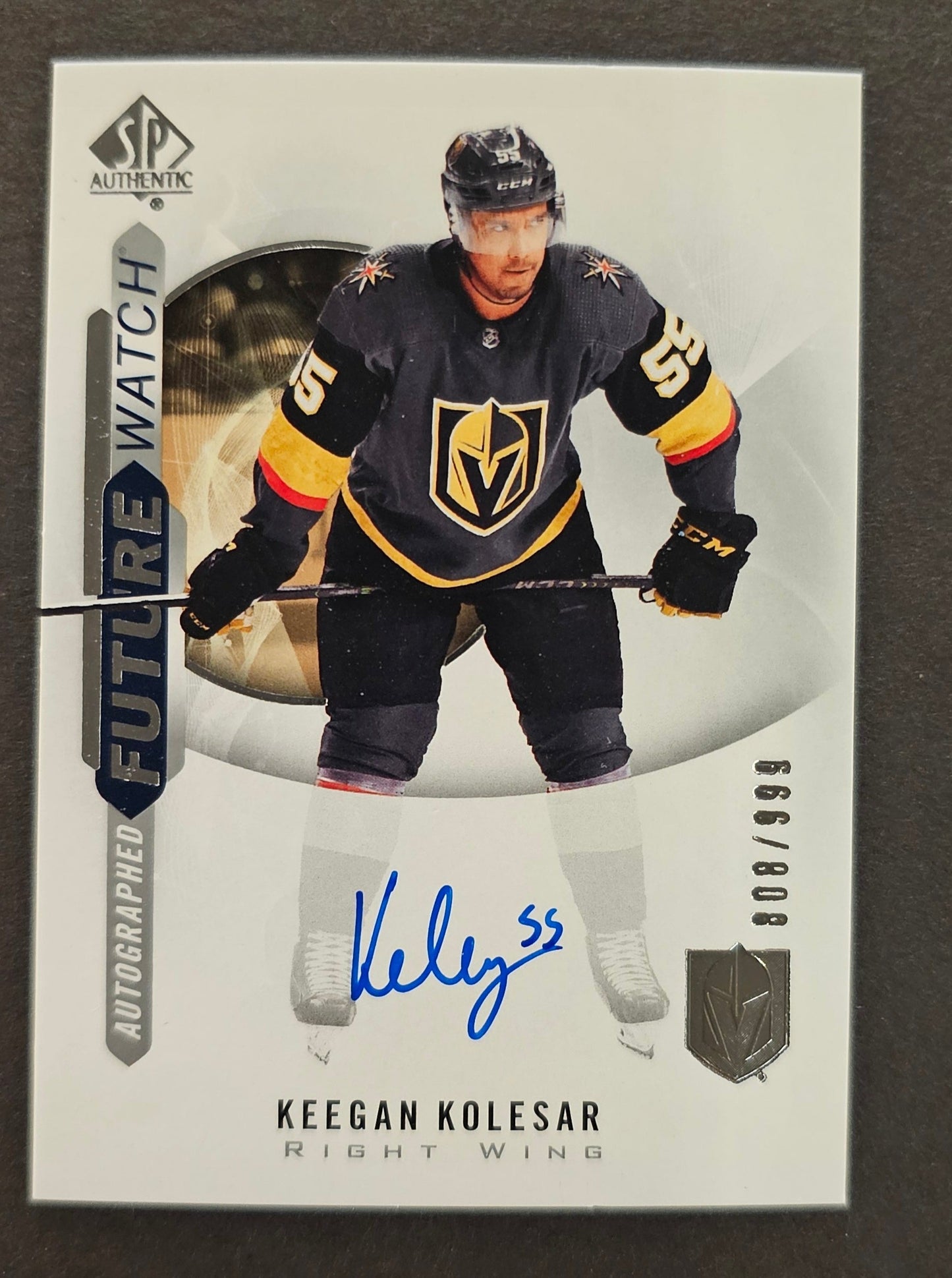 Keegan Kolsar Future Watch Auto /999 - 2020/21 SP Authentic