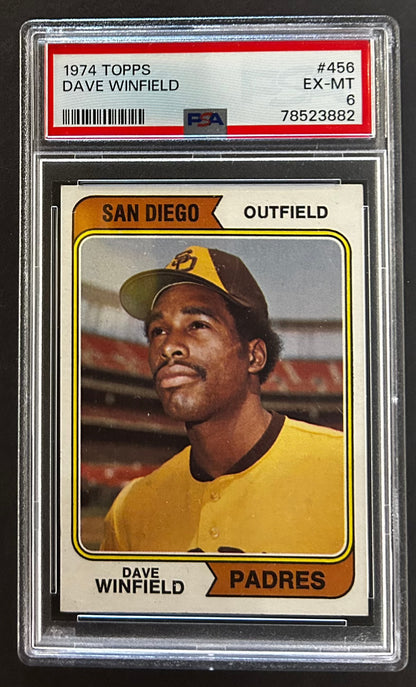 Dave Winfield - PSA 6 - 1974 Topps 