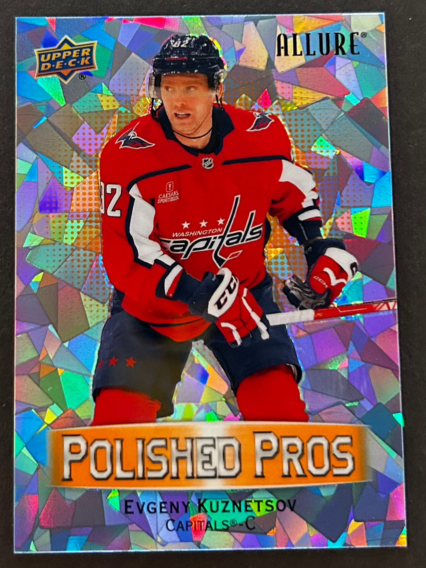 Evgeny Kuznetsov Polished Pros Orange /399 - 2023/24 Allure