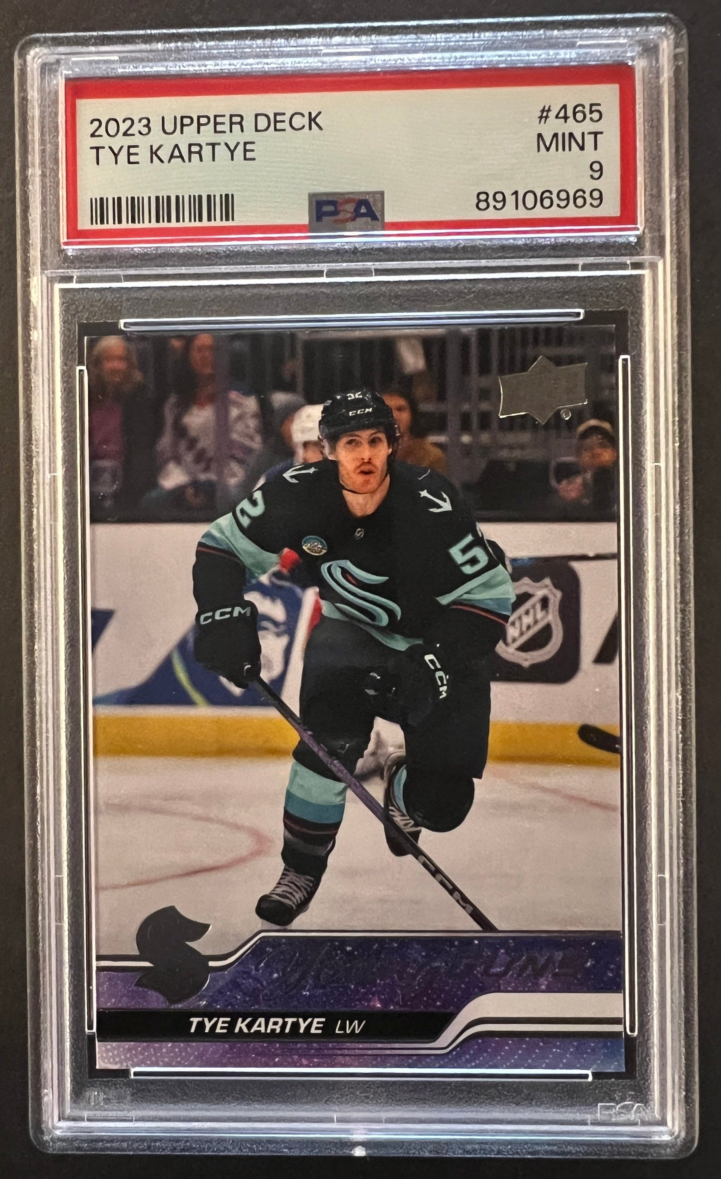 Tye Kartye Young Guns Rookie #465 - PSA 9 - 2023/24 Series 2