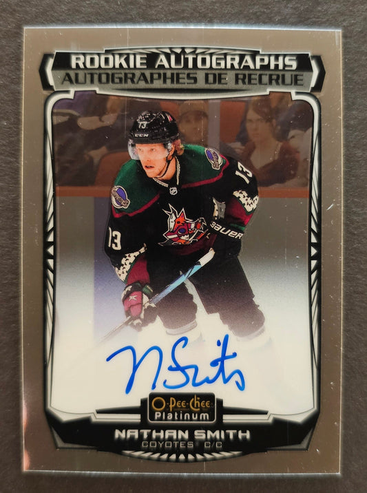 Nathan Smith Rookie Autographs - 2022/23 O-Pee-Chee Platinum