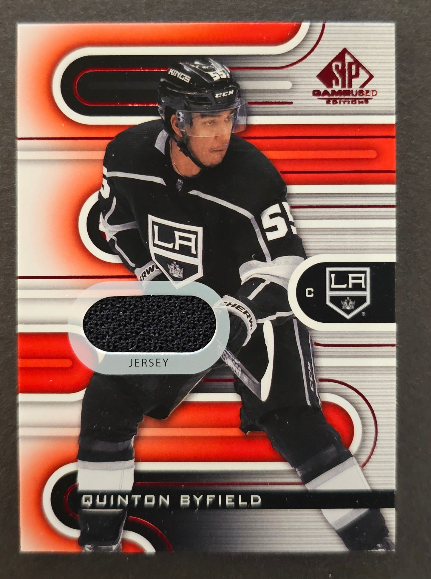 Quinton Byfield Jersey - 2022/23 SP Game Used