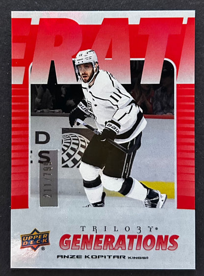 Anze Kopitar Generations Red /799 - 2023 Trilogy