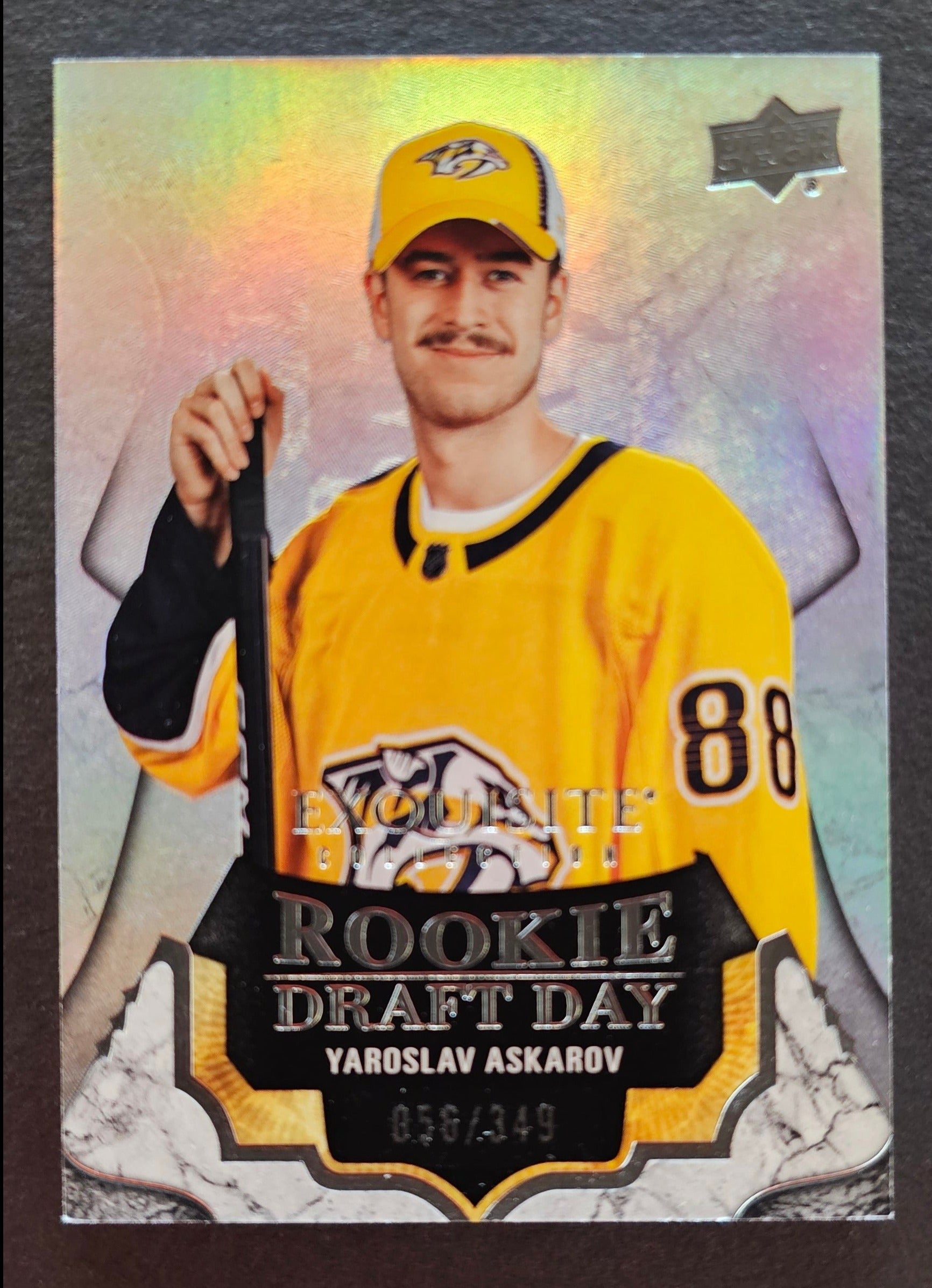 Yaroslav Askarov Rookie Draft Day /349 - 2023/24 Exquisite Collection