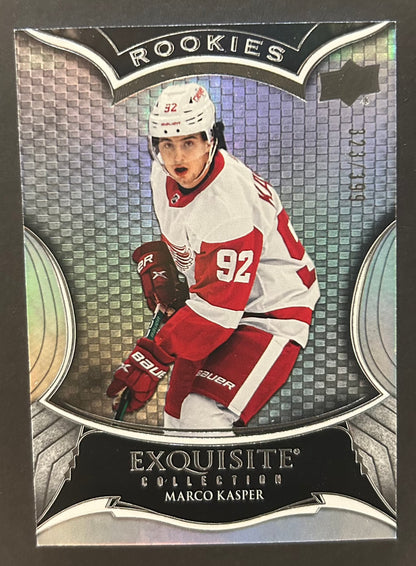 Marco Kasper Rookies /399 - 2023/24 Exquisite Collection