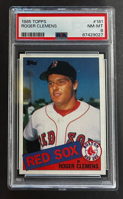 Roger Clemens - PSA 8 - 1985 Topps