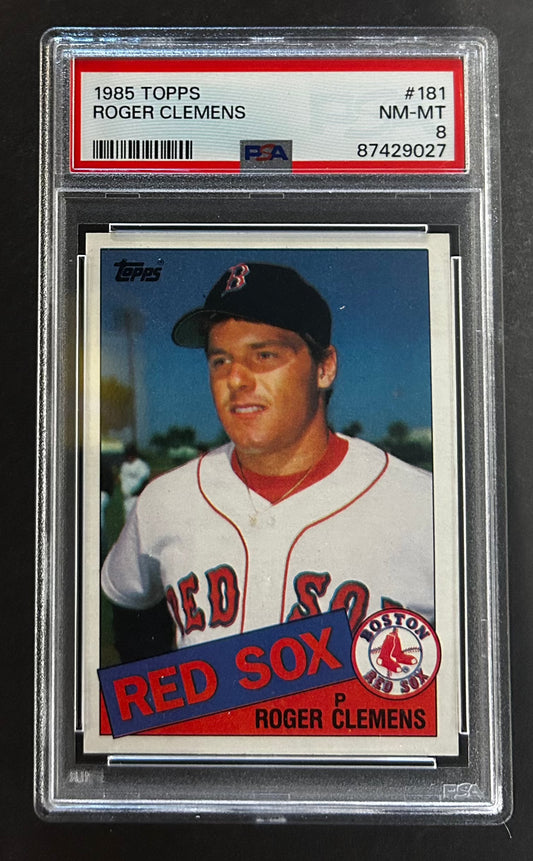 Roger Clemens - PSA 8 - 1985 Topps