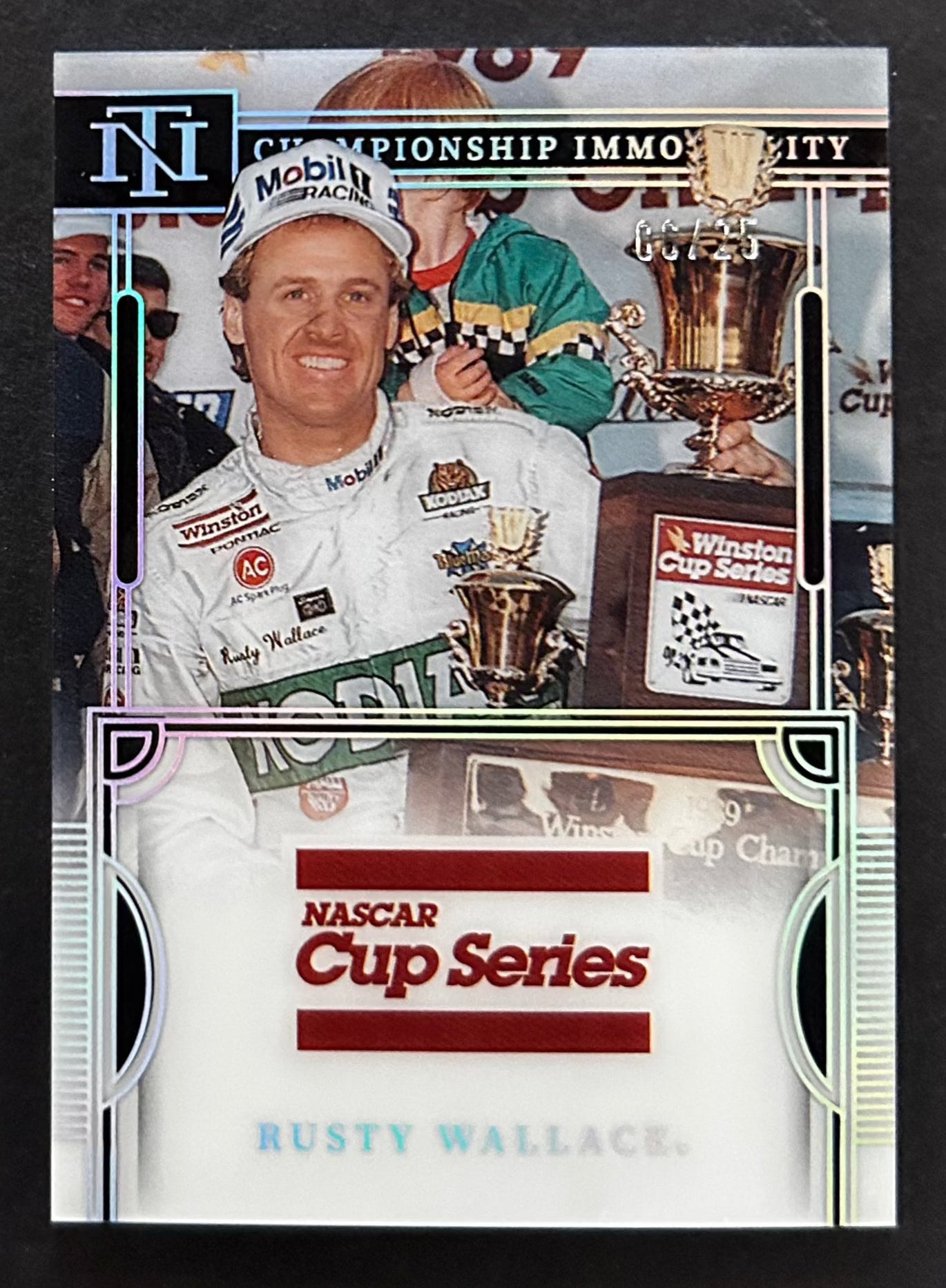 Rusty Wallace Championship Immortality /25 - 2023 Panini National Treasures