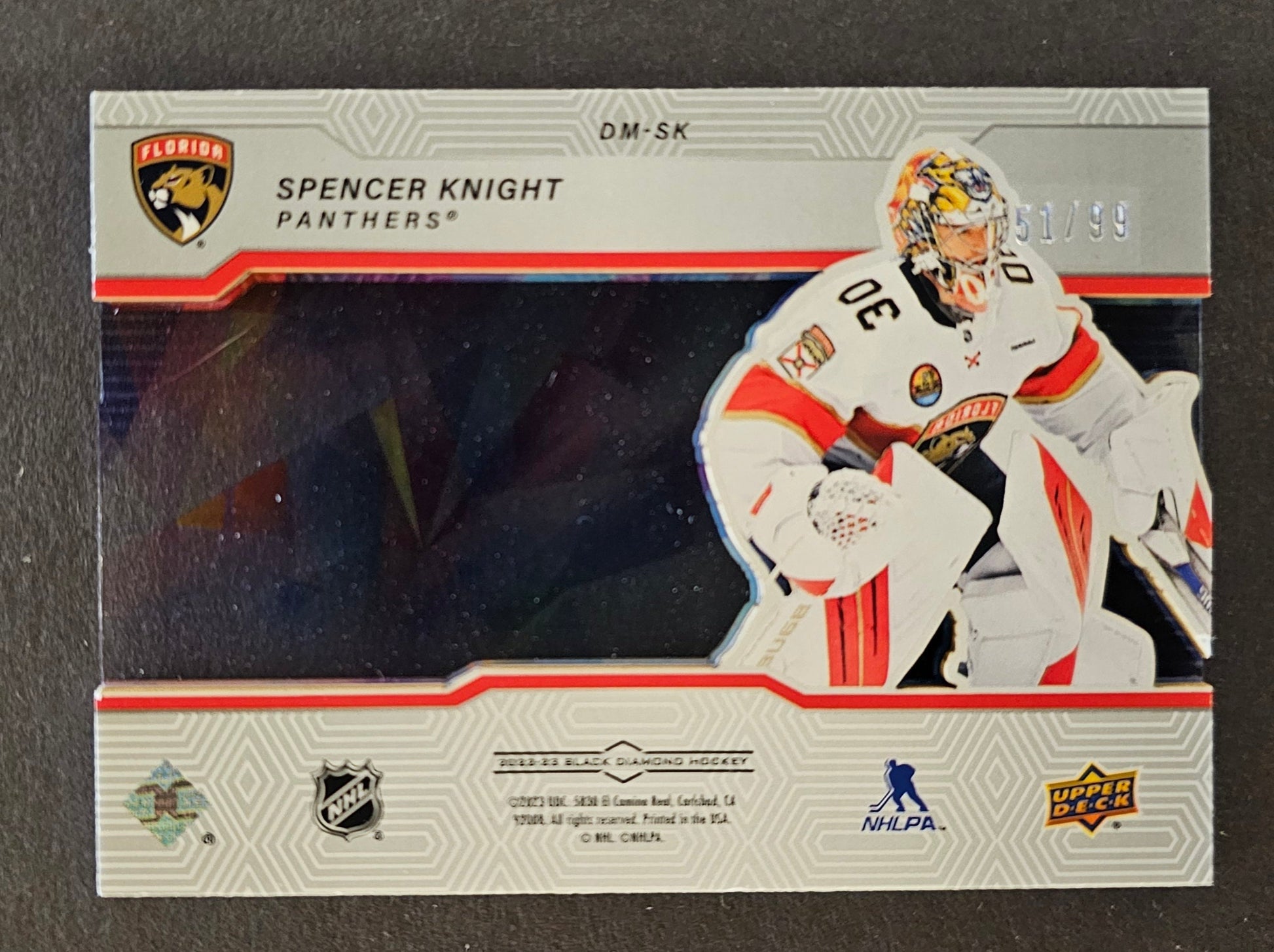 Spencer Knight Diamond Might /99 - 2022/23 Black Diamond