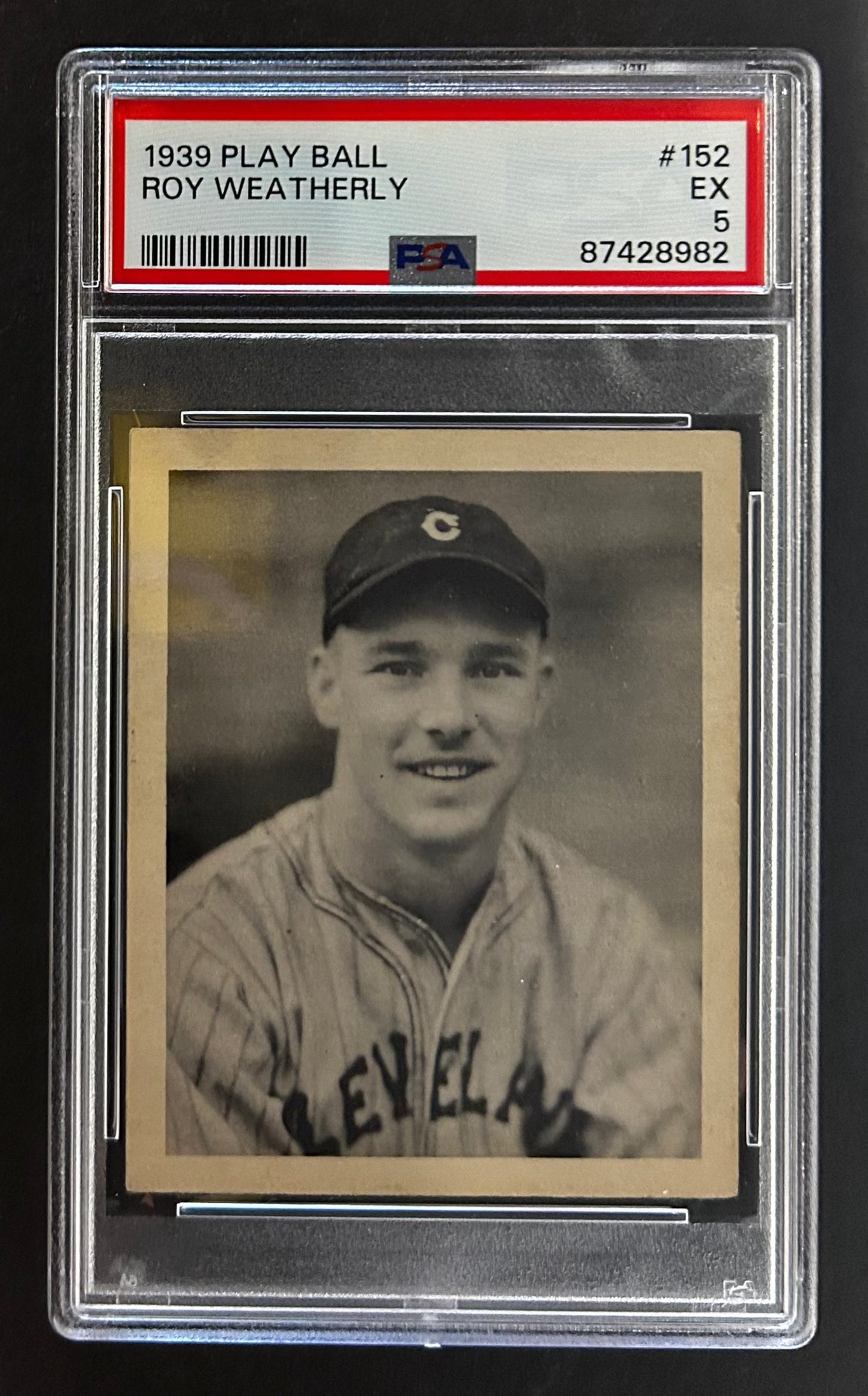 Roy Weatherly - PSA 5 - 1939 Play Ball