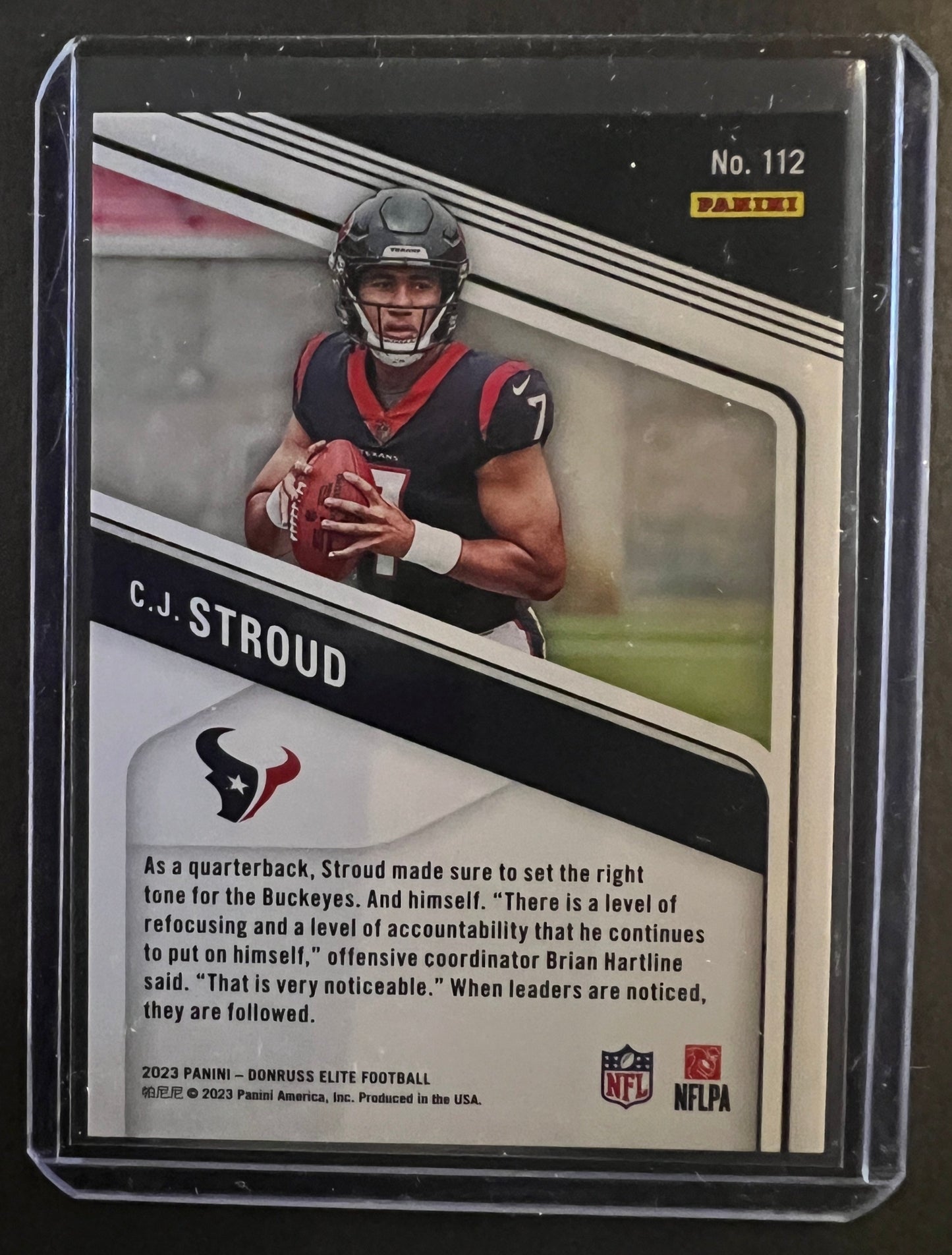 CJ Stroud Rookie Orange /399 - 2023 Donruss Elite