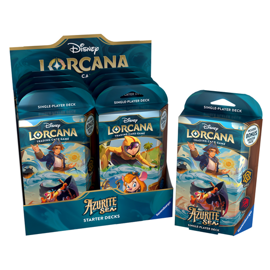 Disney Lorcana Azurite Sea Starter Deck