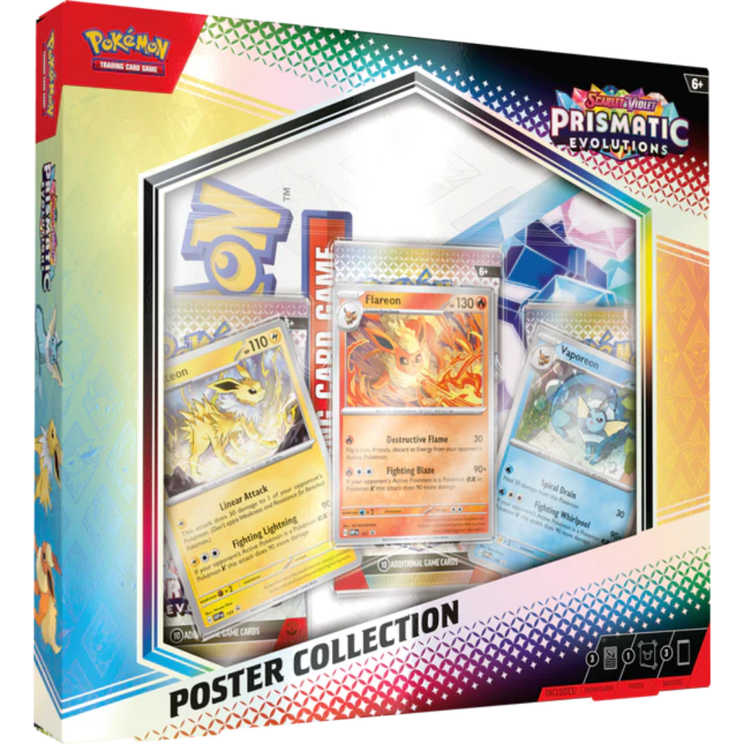 Pokemon Scarlet & Violet - Prismatic Evolutions Poster Collection