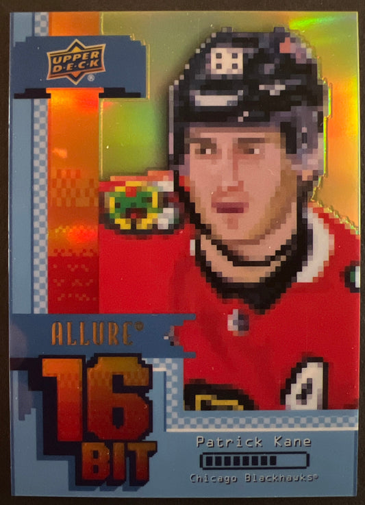 Patrick Kane 16 Bit Super Short Print - 2022/23 Allure Hockey