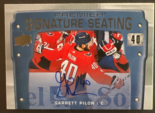 Garret Pilon Premier Signature Seating Auto - 2021/22 Premier