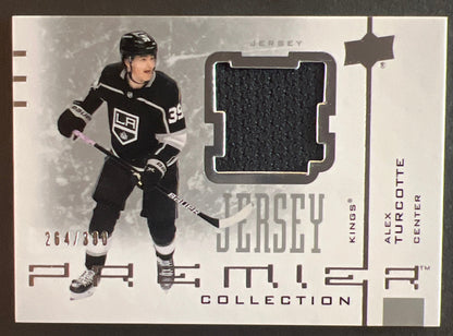 Alex Turcotte Premier Collection Jersey /300 - 2021/22 Upper Deck Premier