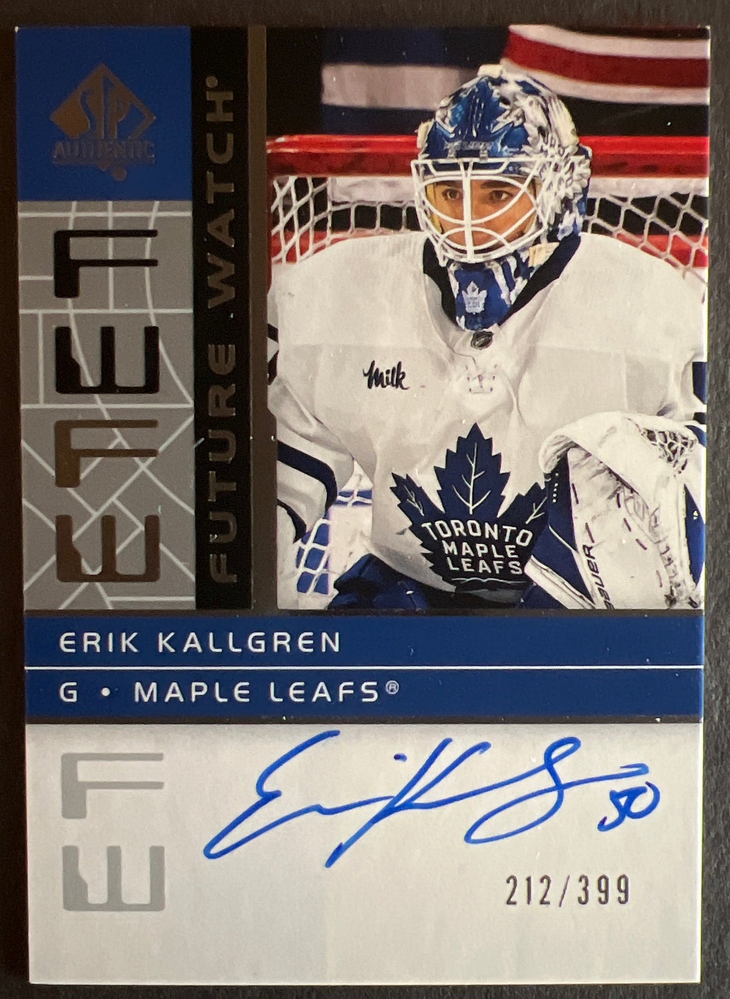 Erik Kallgren 02-03 Retro Future Watch Auto /399 - 2022/23 SP Authentic