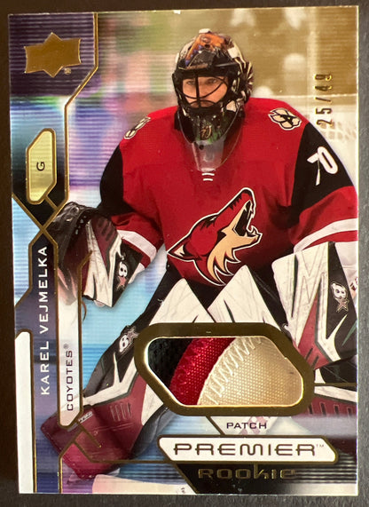 Karel Vejmelka Premier Rookie Patch /49 - 2021/22 Premier