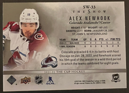 Alex Newhook The Show /99 - 2021/22 The Cup