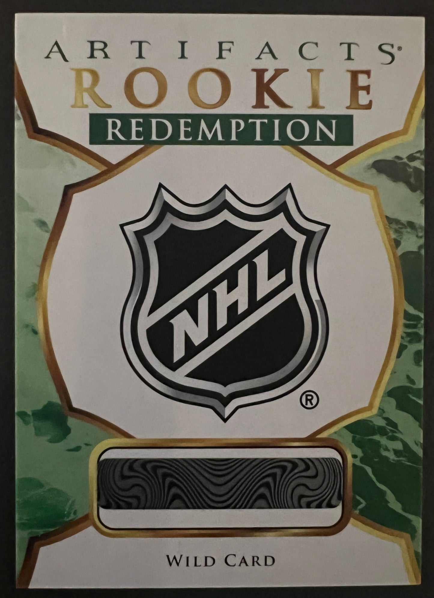 NHL Wildcard Artifacts Rookie Redemption Emerald - 2023/24 Artifacts