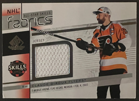 Claude Giroux Jersey All-Star Skills Fabrics - 2022/23 SP Game Used