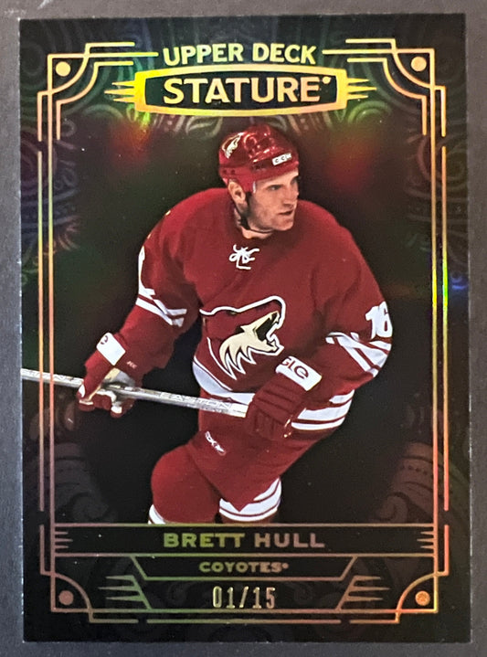 Brett Hull Black /15 - 2022/23 Stature