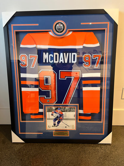 Connor McDavid Autographed CCM Mass Jersey