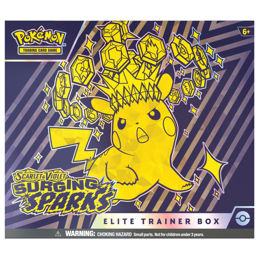 Pokemon Scarlet & Violet - Surging Sparks Elite Trainer Box