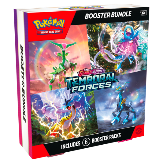 Pokemon Scarlet & Violet - Temporal Forces Booster Bundle