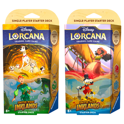 Disney Lorcana Into The Inklands Starter Deck