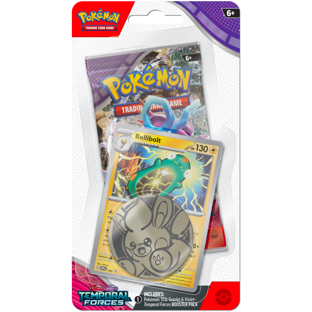 Pokemon Scarlet & Violet - Temporal Forces Checklane Blister Pack